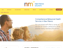 Tablet Screenshot of newmexicosolutions.com